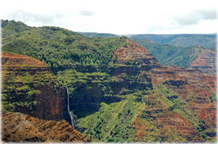 Waimea kanyon v�zes�ssel