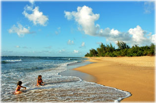 A part a nyugv� nap f�ny�ben