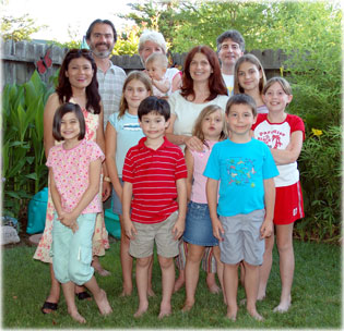 Last supper group picture