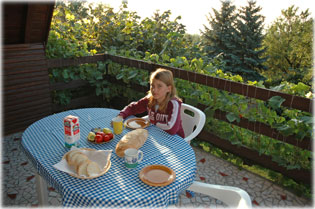 Breakfast at the Balaton