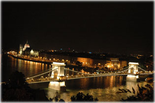 Budapest by night