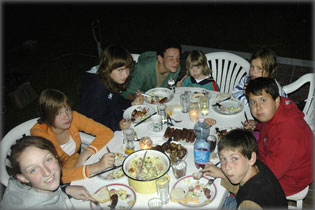 Vacsora a Szelidi t�n�l